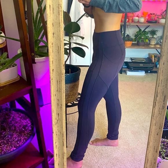 lululemon athletica Pants - EUC All The Right Places Lululemon 28” dark purple